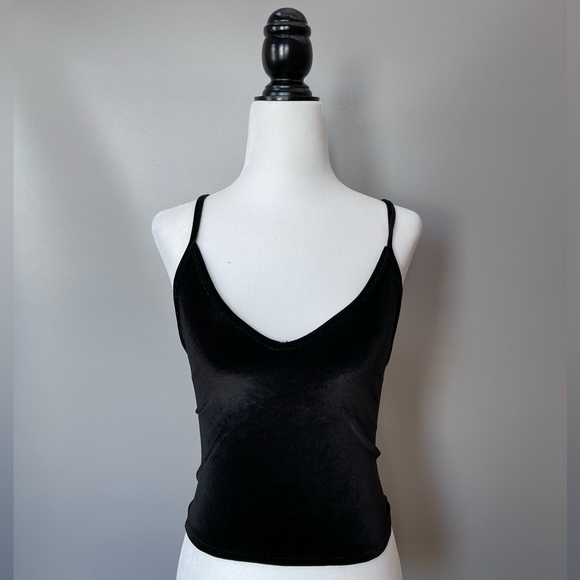 Brandy Melville velvet tank top